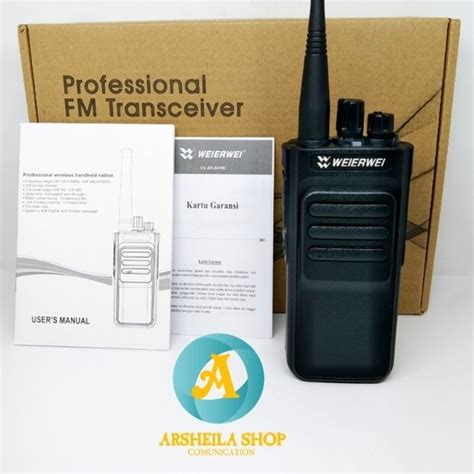 Jual Ht Weierwei Vev 188 Vhf Original Di Lapak Arsheila Shop Bukalapak