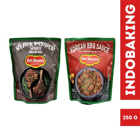 Jual Delmonte Korean Bbq Black Pepper Sauce Saus Barbeque Korea Dan