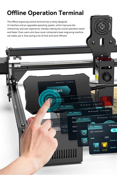 New Atomstack A M Pro Laser Cutter Engraver W Optical Power