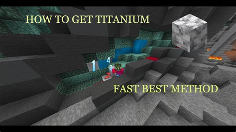 Ultimate Titanium Ore Guide Minecraft Hypixel How To Get Titanium Ore Very Fast And Best Method