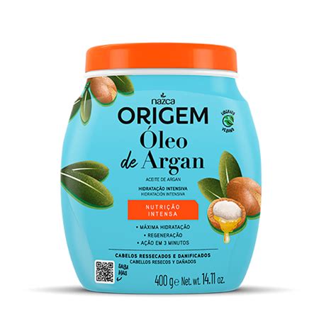 Creme de Hidratação Óleo de Argan 400g Nazca Cosméticos