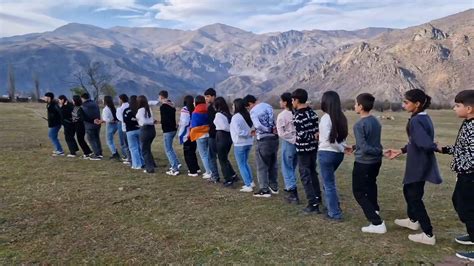 Assyrian youth perform a traditional Assyrian dance in the mountains of Armenia 🇦🇲 Ասորի ...