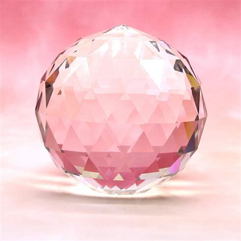 Clear Cut Crystal Suncatcher Ball Prisms Glass Sphere Faceted Gazing