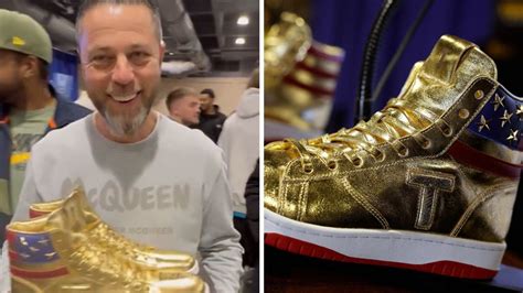 Donald Trump Shoes Ceo Roman Sharf Wins Trump Sneakers For K