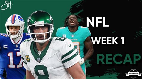 Nfl Week 1 Recap And Reactions Youtube