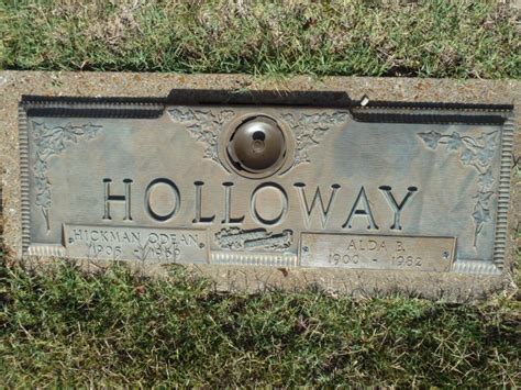 Hickman Odean Holloway Find A Grave Memorial