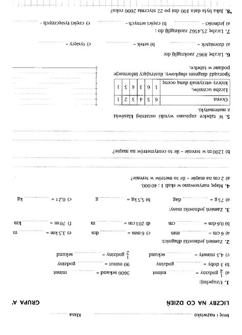 Sprawdzian Z Matematyki Klasa Liczby Naturalne Czesc Wiedza Hot Sex