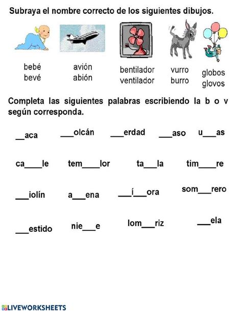 Actividades de español worksheet Letras del abecedario Escribir