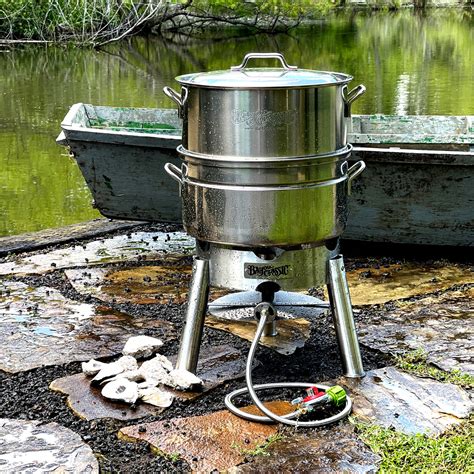 Stainless Steamer Kit Outdoor Cookers Bayou Classic®