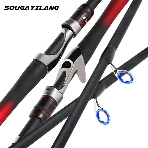 Sougayilang Carbon Spinning Casting Fishing Rod 1 6M Telescopic Fishing