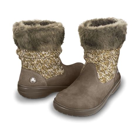 Crocs Cozy Croc Bootie Ladies Warm Ankle Boots Crocs From Charles