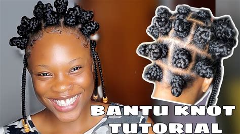 Perfect Bantu Knot Tutorial On 4c Hair How To Make Bantu Knots Youtube