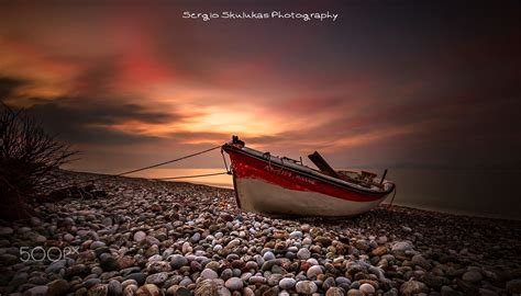 Wallpaper Sunlight Sunset Sea Nature Shore Reflection Vehicle