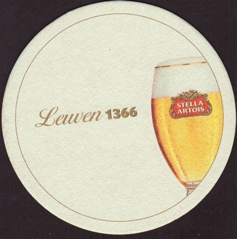 Beer Coaster Coaster Number 10 3 Brewery InBev Belgium City