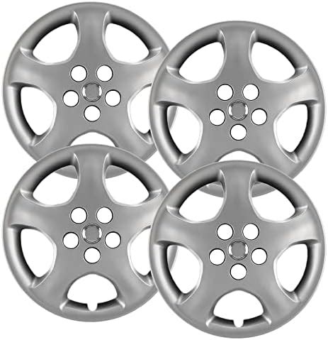 Amazon Hubcaps Premium Quality Silver Hubcaps Wheel