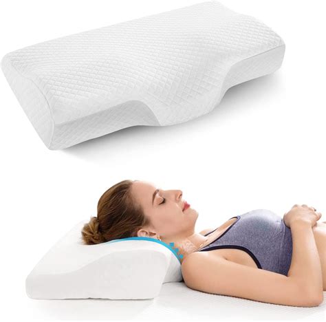 Ripley OPOIAR ALMOHADA CERVICAL DE ESPUMA VISCOELÁSTICA ALMOHADAS