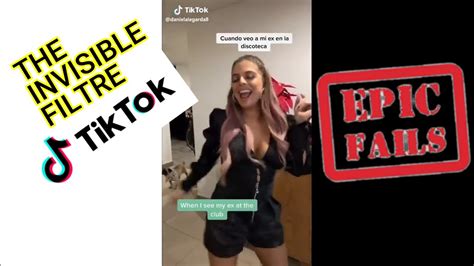 Tik Tok Invisible Filter Compilation Gone Wrong Youtube