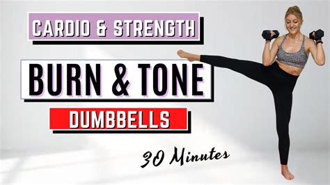 🔥30 Min Cardio And Weights🔥burn And Tone Full Body Workout🔥fat Burn And Muscle Tone🔥low Impact🔥no