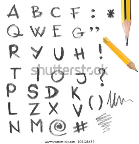 Pencil Font: Over 4,100 Royalty-Free Licensable Stock Photos | Shutterstock