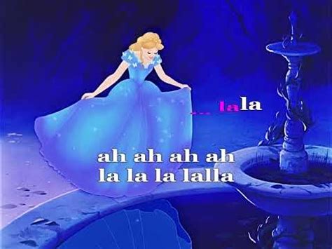 Dal Film Cartoon Disney Cenerentola I Sogni Son Desideri Song Testo