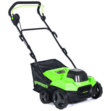 Аэратор-скарификатор аккумуляторный GreenWorks 40V, бесщеточный, c ...