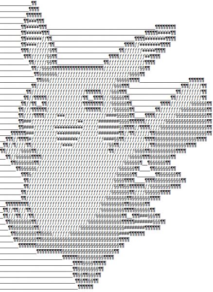 Forceful Dragon Archives » GameFAQs ASCII Art