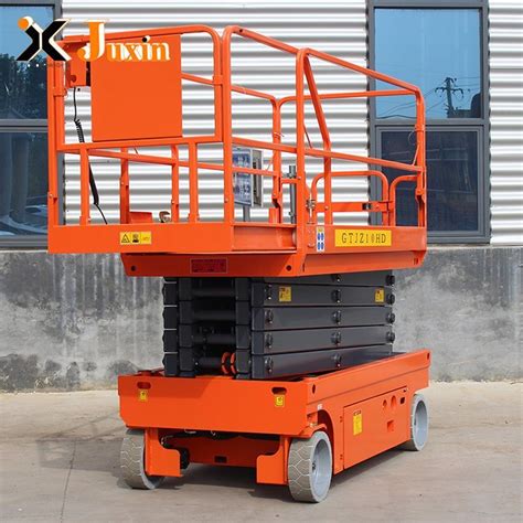 Wheels Scissor Lift Table Hydraulic Electric Movable Projector Scissor