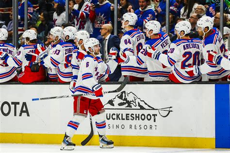 Rangers Lineup Tonight New York S Projected Lineup For Game Against