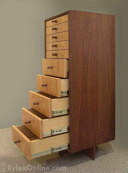 Jewelry Cabinet Jewelry Drawers Walnut And White Oak Warwick Ny
