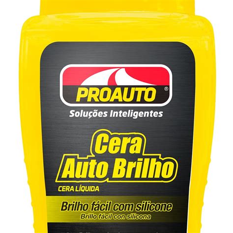 Cera Líquida Auto Brilho 200ml PROAUTO 4071