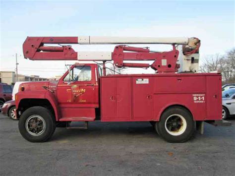 Ford F800 Bucket Truck 1989 Bucket Boom Trucks