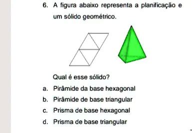 SOLVED The Figure Below Represents The Planification Of A Geometric