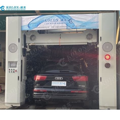 Brushes Automatic Rollover Car Wash Machine Blower Automatically Up