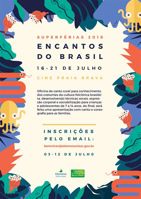 Encantos Do Brasil Eletrobras Eletronuclear Behance