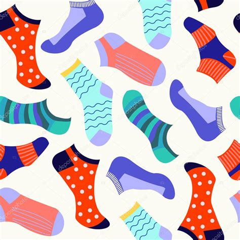 Different Types Of Socks Stock Vector Image By Margolana