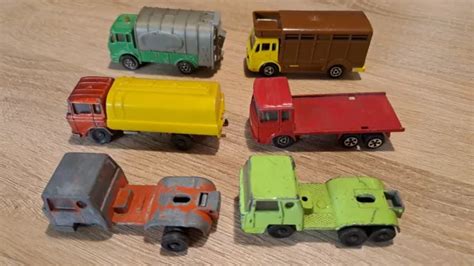 Majorette Lot De Camions Saviem Bernard Daf Citerne Mercedes