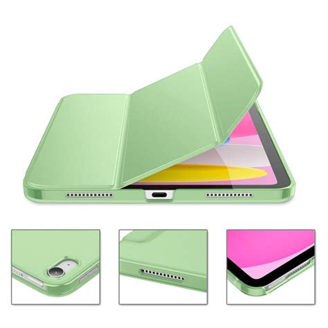 Coque silicone liquide pour Ipad Mini 2021 6ème Génération Vert