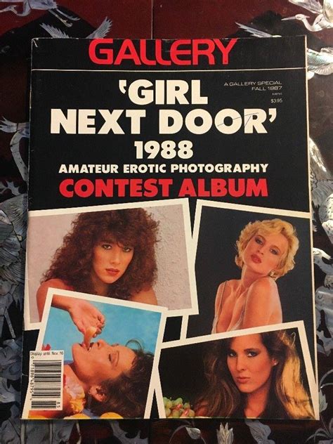 Gallery Magazine Special Fall 1987 “girl Next Door” Contest Album Hairy Bush 1939305477