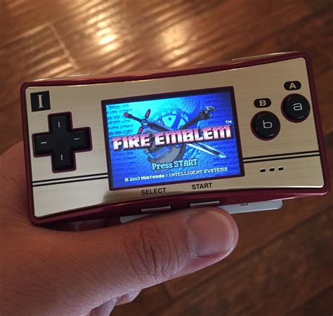 Feeling Nostalgic With My Game Boy Micro Rfireemblemheroes