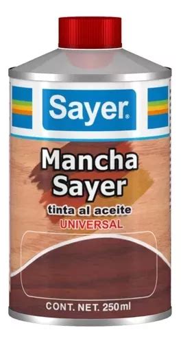 Tinta Para Madera Sayer Base Aceite Manchasayer Ml Mercadolibre