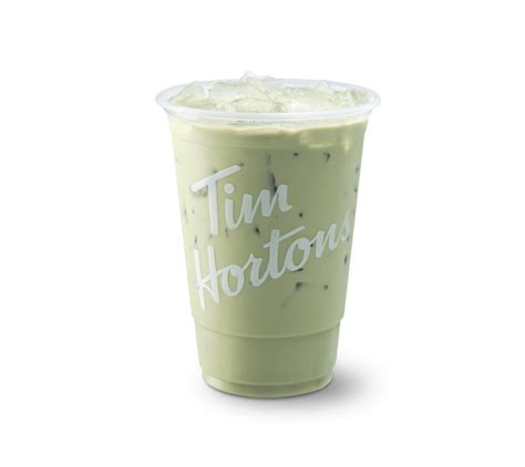 ICED MATCHA LATTE Tim Hortons