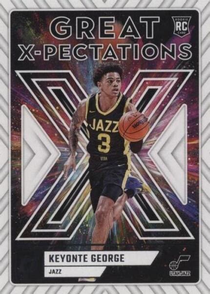 2023 24 Panini Donruss Great X Pectations 17 Keyonte George RC For