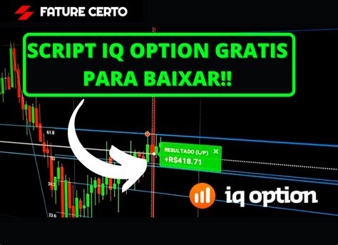 Script Iq Option Bandas De Bollinger Gr Tis Fature Certo