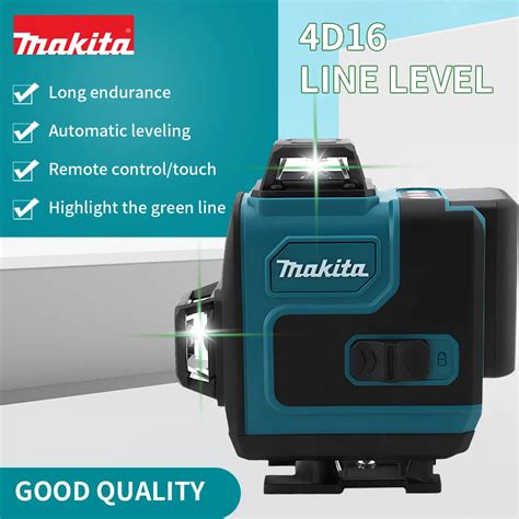 Makita N Vel Laser Linhas D Linha Verde Auto Nivelamento