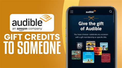 How To Gift Audible Credits To Someone Give Audible Book As A Gift