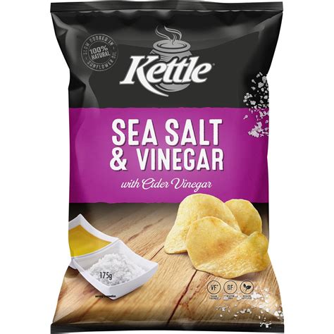 Kettle Sea Salt Vinegar Chips Woolworths