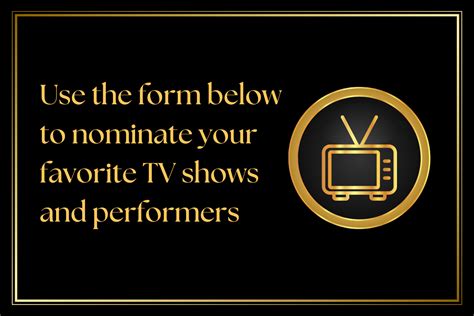 Nominate Your Favorite TV Shows and Performers for the 2024 Tell-Tale TV Awards!