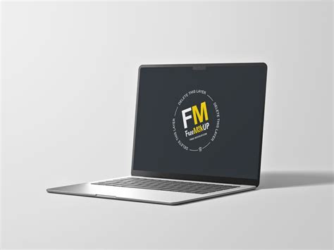 Macbook Pro Laptop Free Mockup Psd