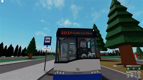 Roblox Urbanmove Bus Simulator Line Piekielko Centrum Youtube