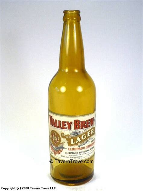 Item 46614 1907 Valley Brew Lager Beer Bottle